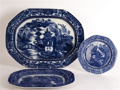 Lot 238 - A late 18th Century meat plate, perhaps Thomas...