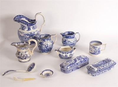 Lot 246 - A Baker, Bevans and Irwin jug printed with...