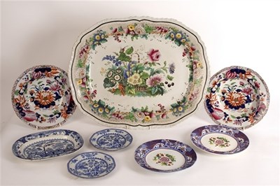 Lot 247 - A group of Ironstone china to include a Hicks,...