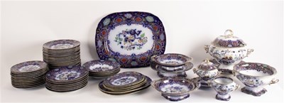 Lot 280 - A Charles Meigh Improved Iron China service,...