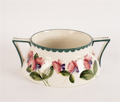 Lot 304 - A Wemyss bowl of circular taping form with...