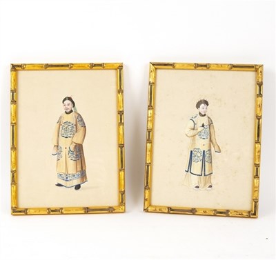 Lot 344 - Late 19th Century Chinese School/Portrait of a...