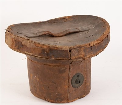 Lot 380 - A black top hat, Dando Sons& Co., Regent...