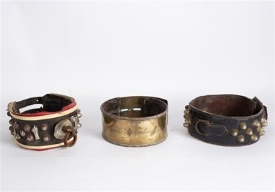 Lot 406 - An early 19th Century dog collar named for Hon'...