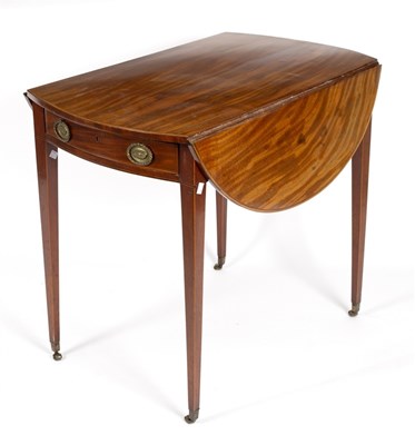 Lot 544 - A George III mahogany Pembroke table with...