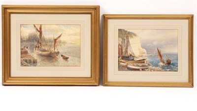 Lot 702 - Arthur W Perry (19th/20th Century)/Fishing...