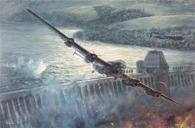 Lot 722 - Geoff Hunt (British 1948-2008)/The Dam Busters...
