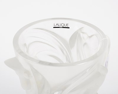 Lot 44 - Lalique Crystal, a 'Martinets' vase, designed...