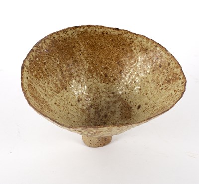 Lot 92 - Studio Pottery, a stoneware bowl of flared...