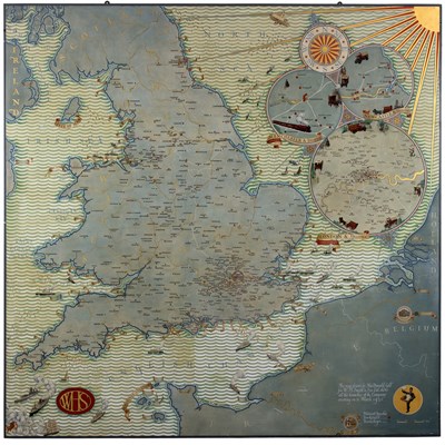 Lot 149 - MacDonald Gill (British 1884-1947)/A Map of...