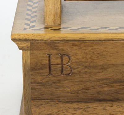 Lot 171 - (H) Bert Buri, Sussex Guild, a walnut and...