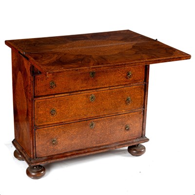 Lot 68 - A late 17th Century walnut and seaweed...