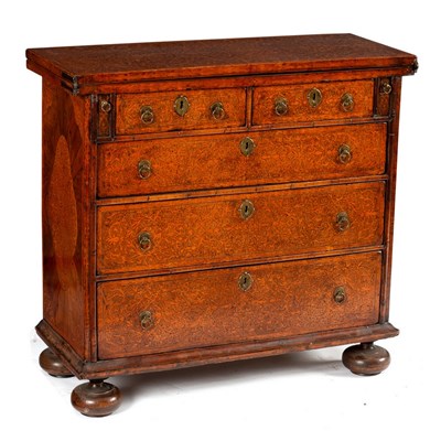 Lot 68 - A late 17th Century walnut and seaweed...