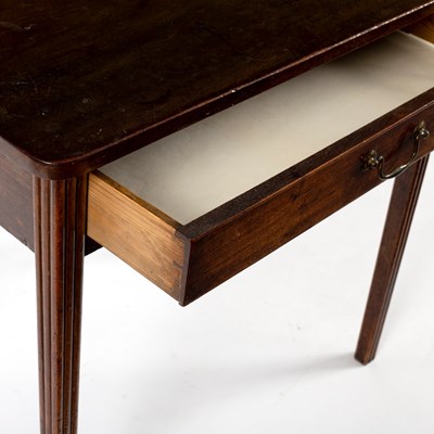 Lot 72 - An early 19th Century single drawer table on...