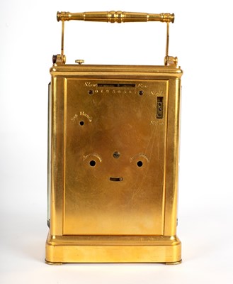 Lot 228 - A fine carriage clock, James McCabe, Royal...