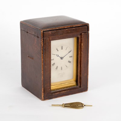 Lot 228 - A fine carriage clock, James McCabe, Royal...