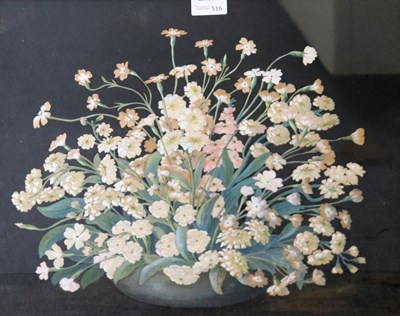 Lot 516 - After Mary Delaney/Vase of Summer Flowers/cut...