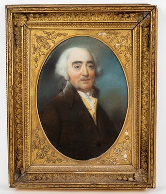Lot 523 - English School, late 18th Century/Half length...