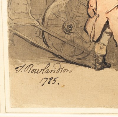 Lot 531 - Thomas Rowlandson (1756-1827)/Tattersall's/an...