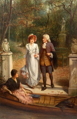 Lot 543 - Alexander Rosell (1859-1922)/Romance/signed...