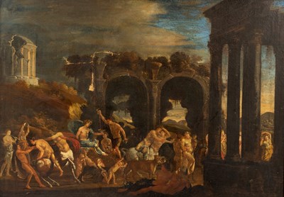 Lot 544 - 17th Century Italian School/Bacchanalian...