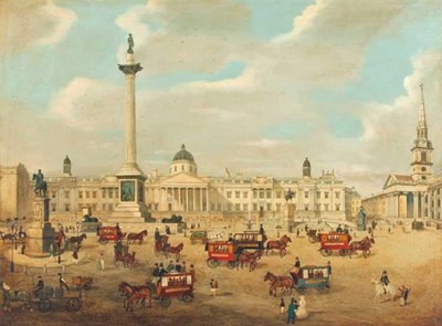 Lot 560 - E Pegrum (act. 19th Century)/London, View of...