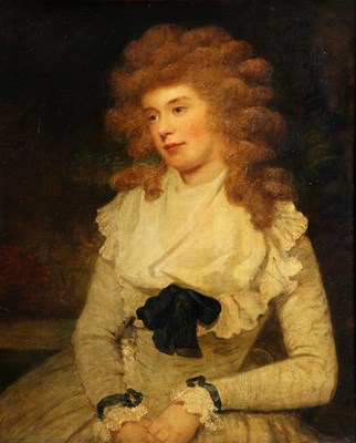 Lot 567 - English School 18th Century/Portrait of a Lady,...