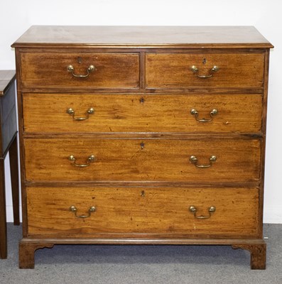 Lot 733 - A 19th Century chest of two short over three...