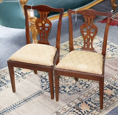 Lot 734 - A pair of George III style children's dining...