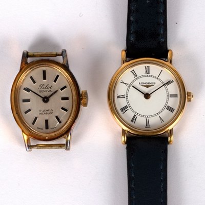 Lot 36 - A lady's Longines Charleston watch, no....