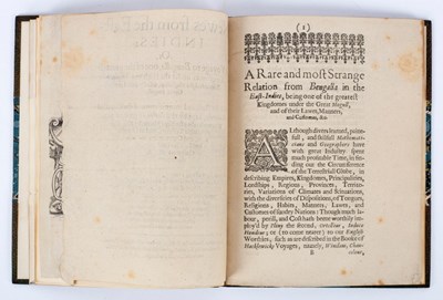 Lot 119 - Bruton (W) Newes from the East Indies, 1638,...