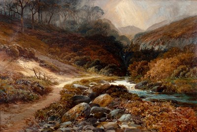 Lot 839 - Clarence Roe (British 1870-1909)/A Highland...