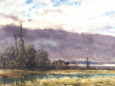 Lot 950 - John Keeley RBSA (British 1849-1930)/Landscape...