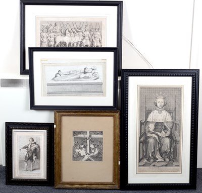 Lot 47 - George Vertue after Giosep Grisoni/Richardus...