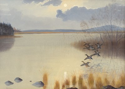 Lot 52 - ARR Philip Rickman (British 1891-1982)/Mallard...