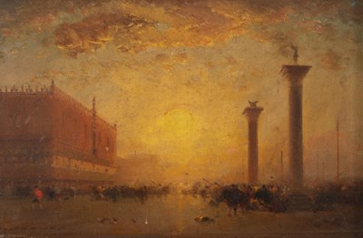 Lot 61 - Henri Duvieux (French fl. 1870-1890)/The...