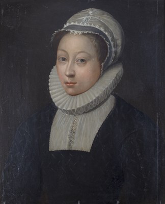 Lot 75 - 17th Century Dutch School/Portrait of a...