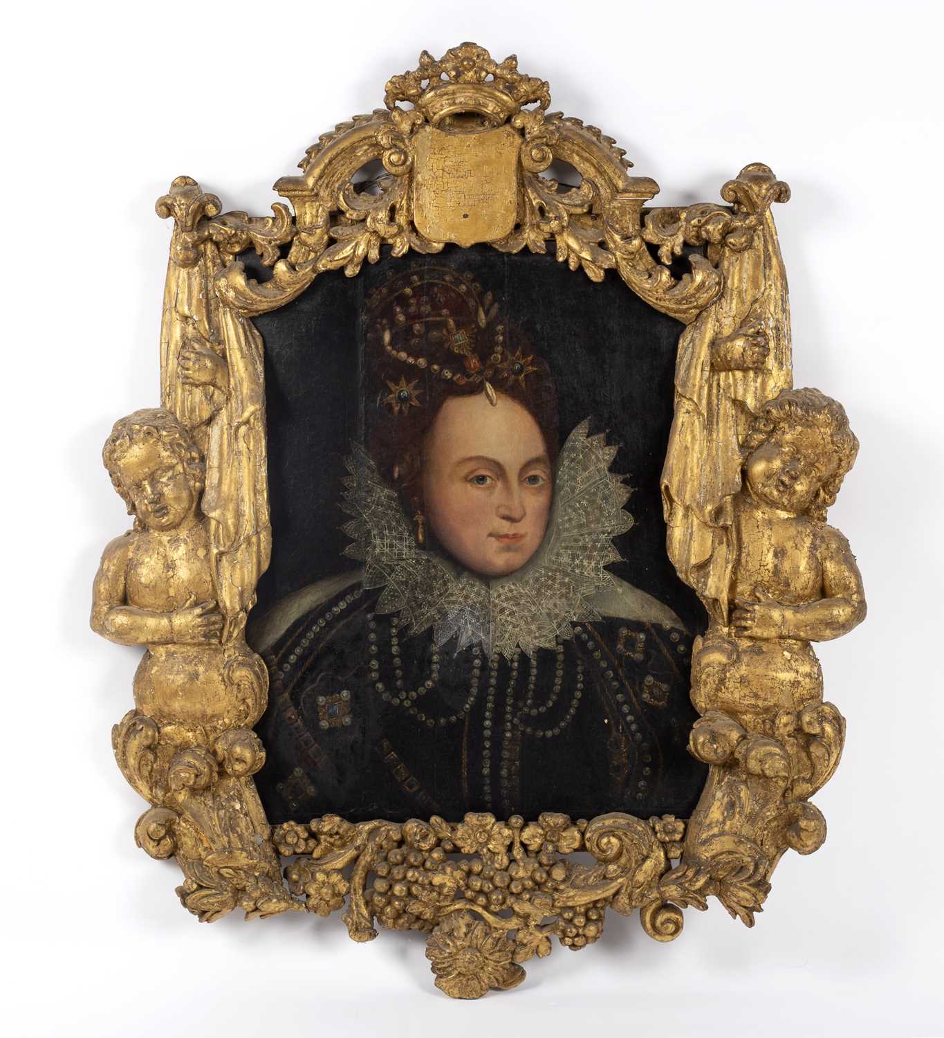 Lot 87 - 17th Century English School/Portrait of a...