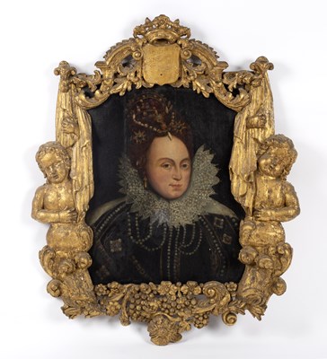 Lot 87 - 17th Century English School/Portrait of a...
