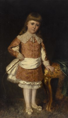 Lot 90 - Hermann Schmiechen (German 1855-1925)/Portrait...