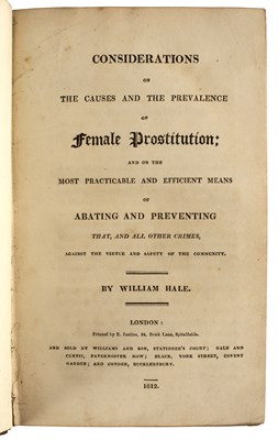 Lot 353 - Hale (William) Considerations on the Causes...