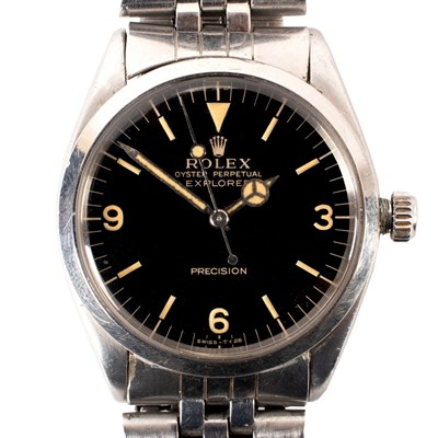 Lot 59 - A gentleman's Rolex Oyster Explorer wristwatch,...