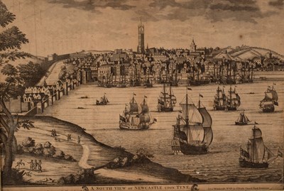 Lot 956 - After Kip/A South View of Newcastle upon...