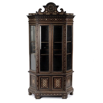 Lot 349 - A 19th Century Goanese hardwood display...