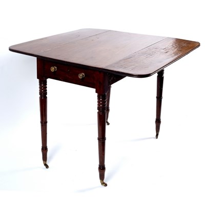 Lot 362 - A George III mahogany Pembroke table, circa...