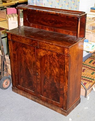 Lot 372 - A William IV mahogany chiffonier, circa 1835,...