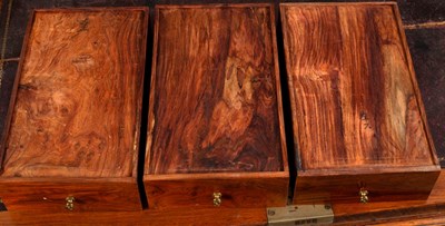 Lot 384 - An Anglo-Chinese rosewood bureau bookcase,...