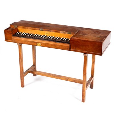 Lot 404 - An unfretted clavichord by John Morley, London,...