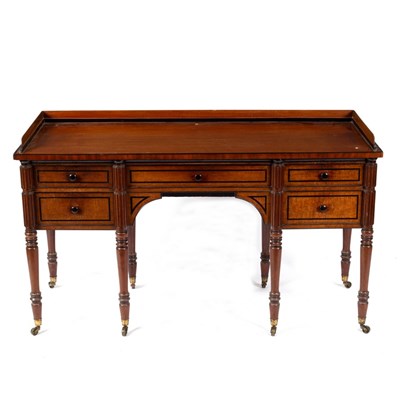 Lot 496 - An early 19th Century mahogany and ebony...