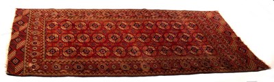 Lot 539 - A Tekke rug, Turkmen circa 1940, the three...